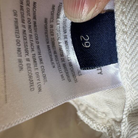 Citizens of Humanity White Micro Barrel Jeans Size 29 High Rise Baggy Rigid $248 - Picture 11 of 11